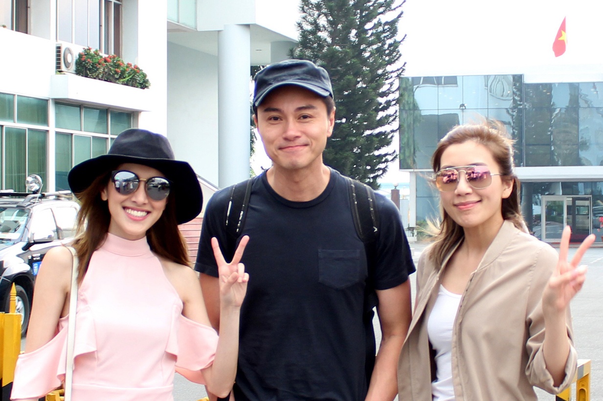 Dan sao TVB ket thuc chuyen tham Viet Nam SCTV to chuc hinh anh