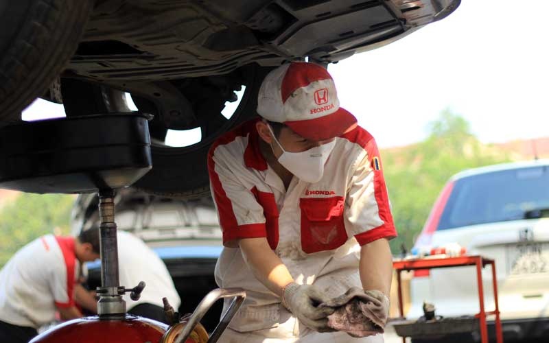 Honda Viet Nam uu dai lon cho hang loat dich vu bao duong oto hinh anh