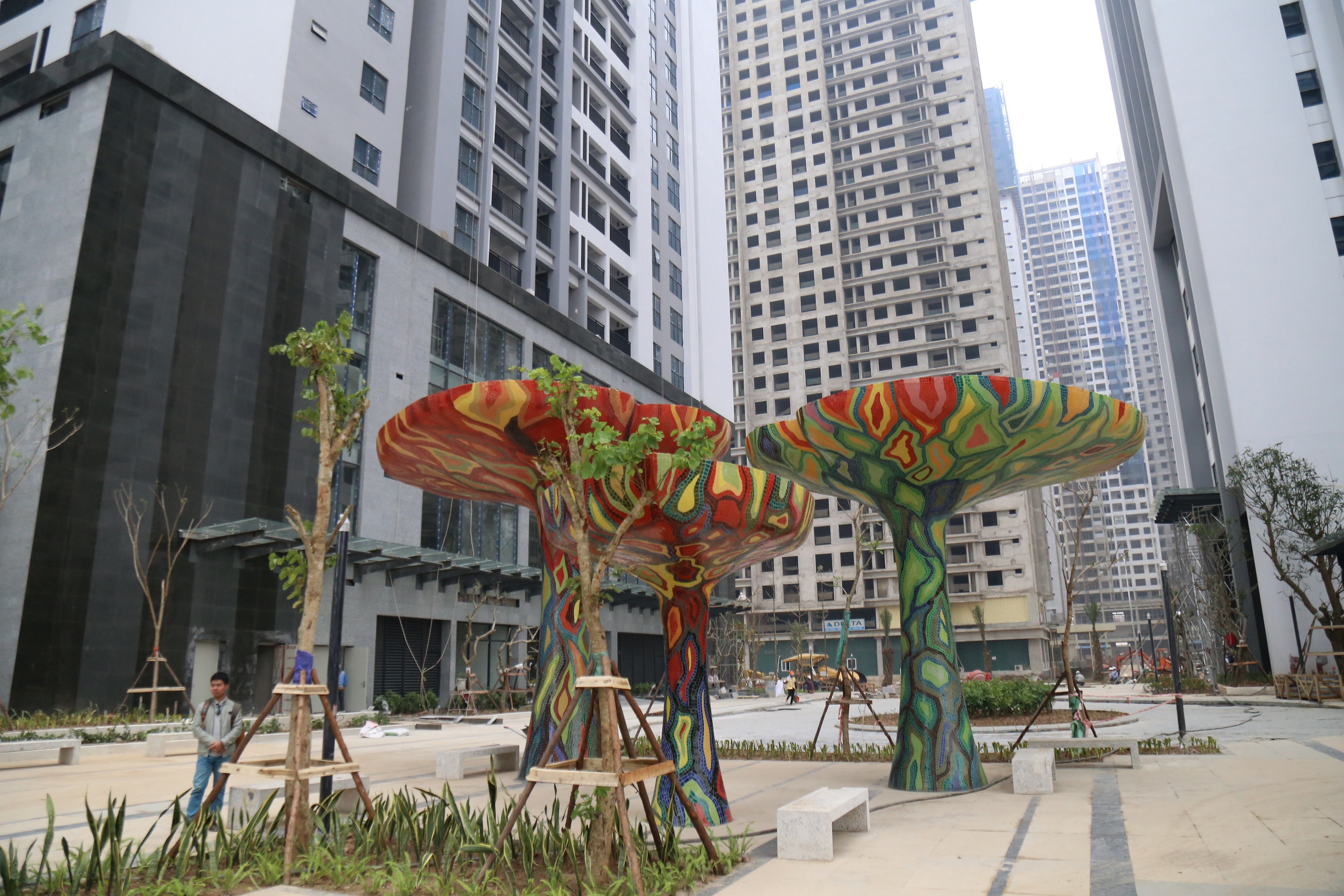 can ho cao cap sap ban giao o khu Tay Ha Noi anh 2