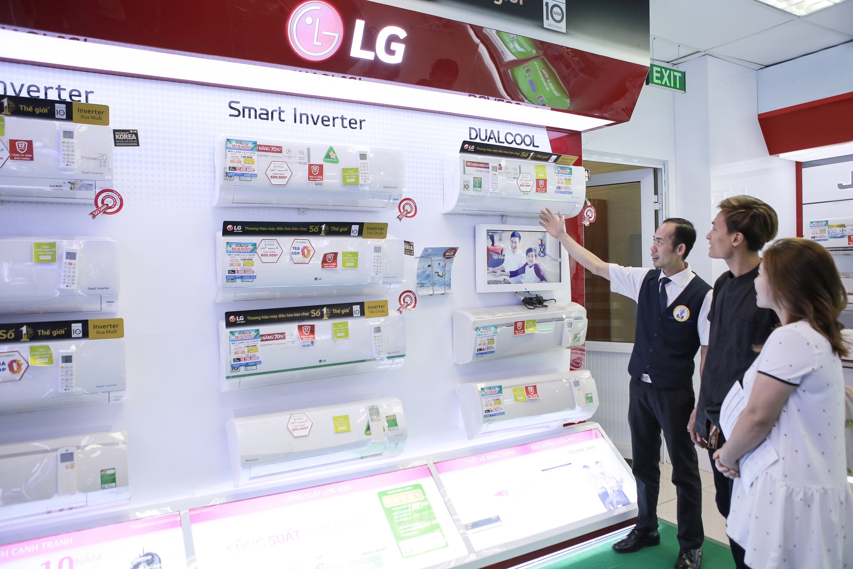 3 mau dieu hoa LG Inverter ban chay tren thi truong hinh anh