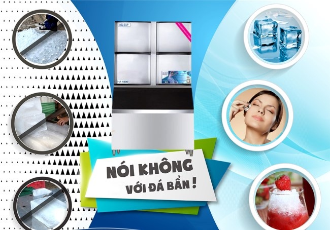 máy làm đá Hải Âu ảnh 3 may lam da Hai Au anh 3