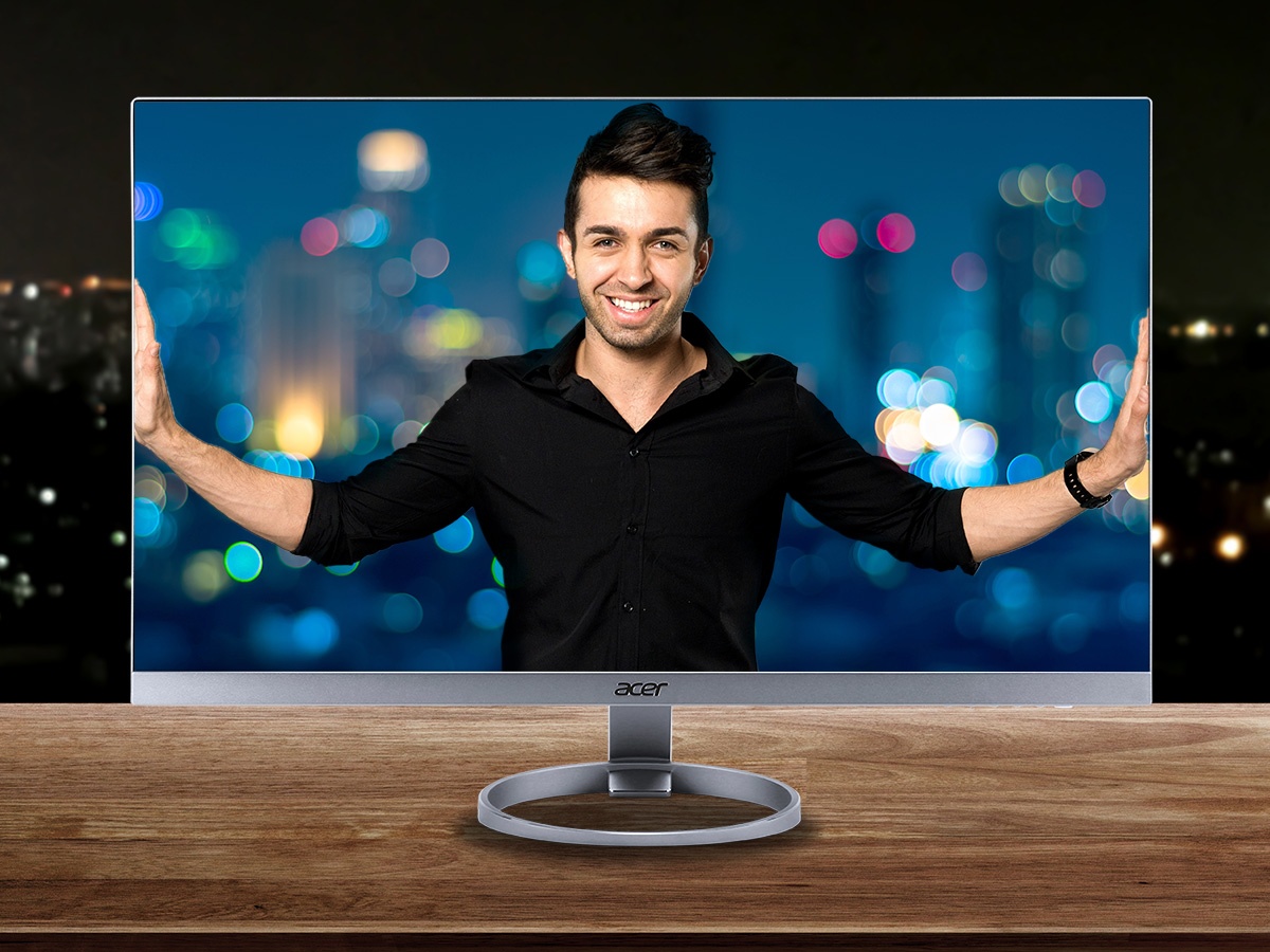 Acer H7 - man hinh may tinh duoc trang bi cong USB Type-C hinh anh