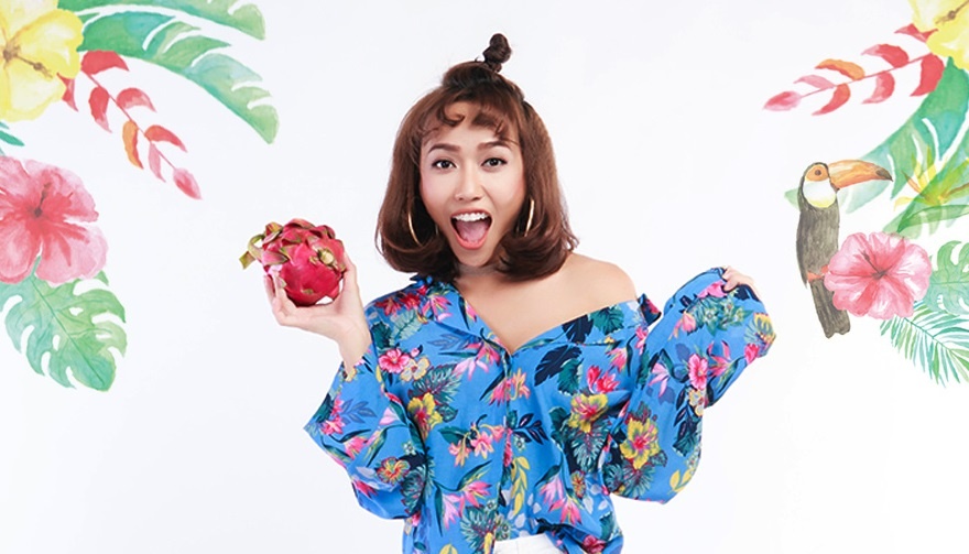 Dieu Nhi tu van cach phoi giay sneaker voi cac item mua he hinh anh