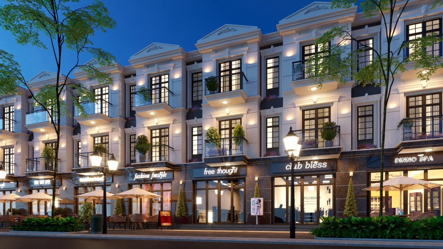 Nha pho thuong mai no ro tai Da Nang hinh anh