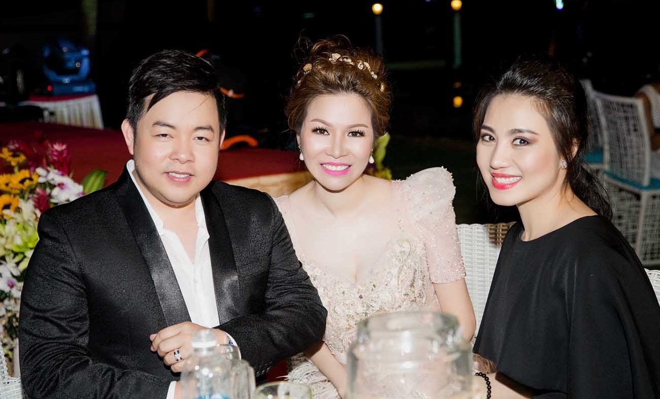 Hoa hau Phu nhan Bui Thi Ha chi tien ty to chuc tiec sinh nhat hinh anh