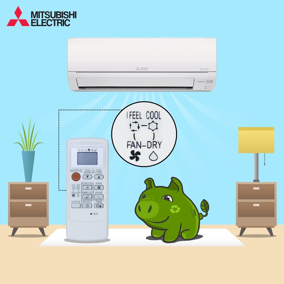 dieu hoa Mitsubishi Electric anh 1