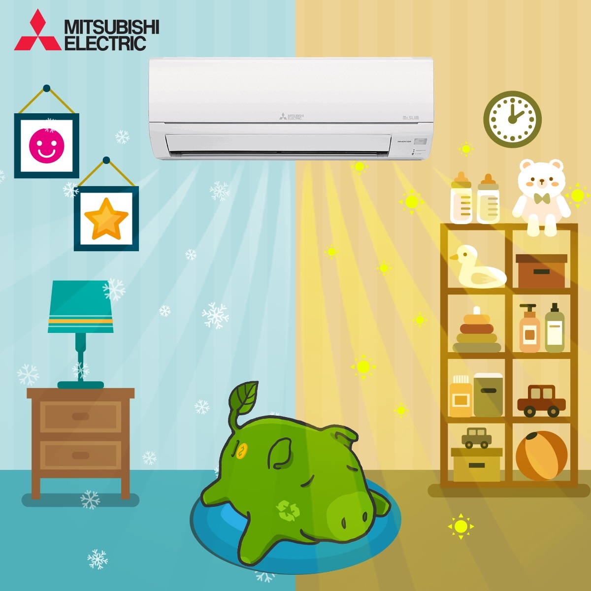 dieu hoa Mitsubishi Electric anh 4