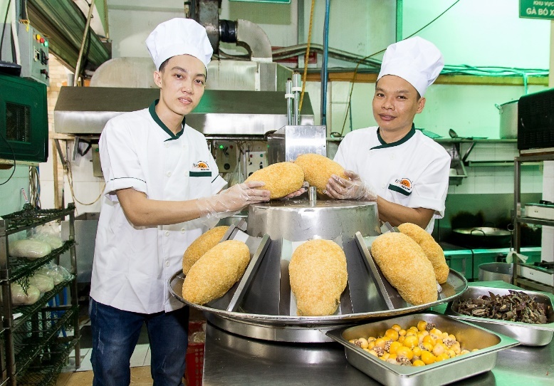 gà bó xôi ảnh 1 ga bo xoi anh 1