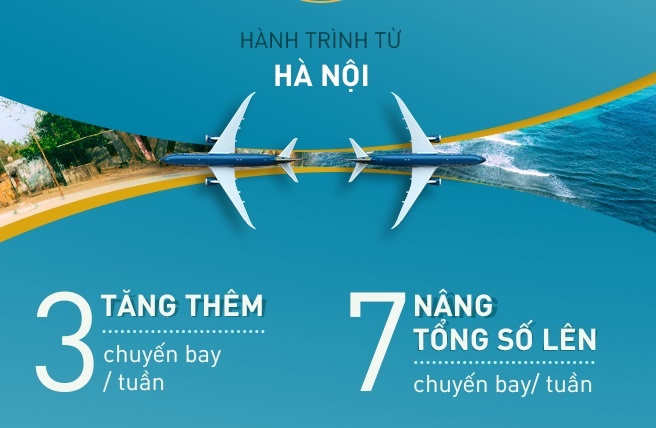 Vietnam Airlines ban ve re duong bay Ha Noi - Chu Lai, Ha Noi - Pleiku hinh anh
