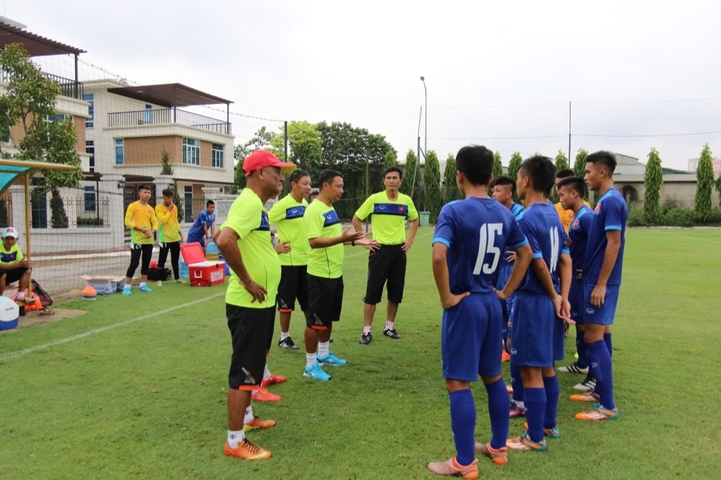 U15 Việt Nam sẵn sàng đấu U15 Đài Bắc Trung Hoa ảnh 1 U15 Viet Nam san sang dau U15 Dai Bac Trung Hoa anh 1