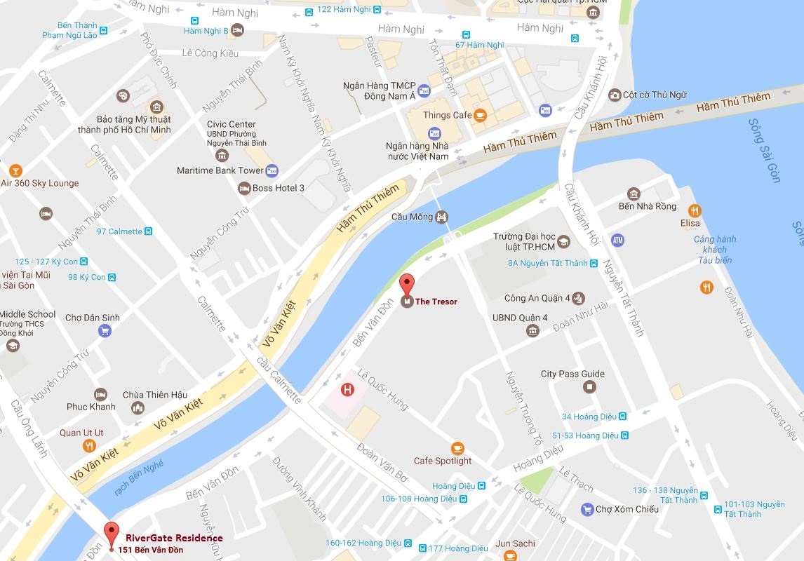 tham quan can ho thuc te The Tresor anh 1