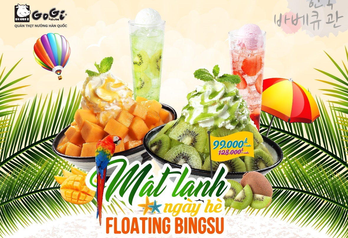 Thuong thuc combo bingsu gia 99.000 dong tai GoGi House hinh anh