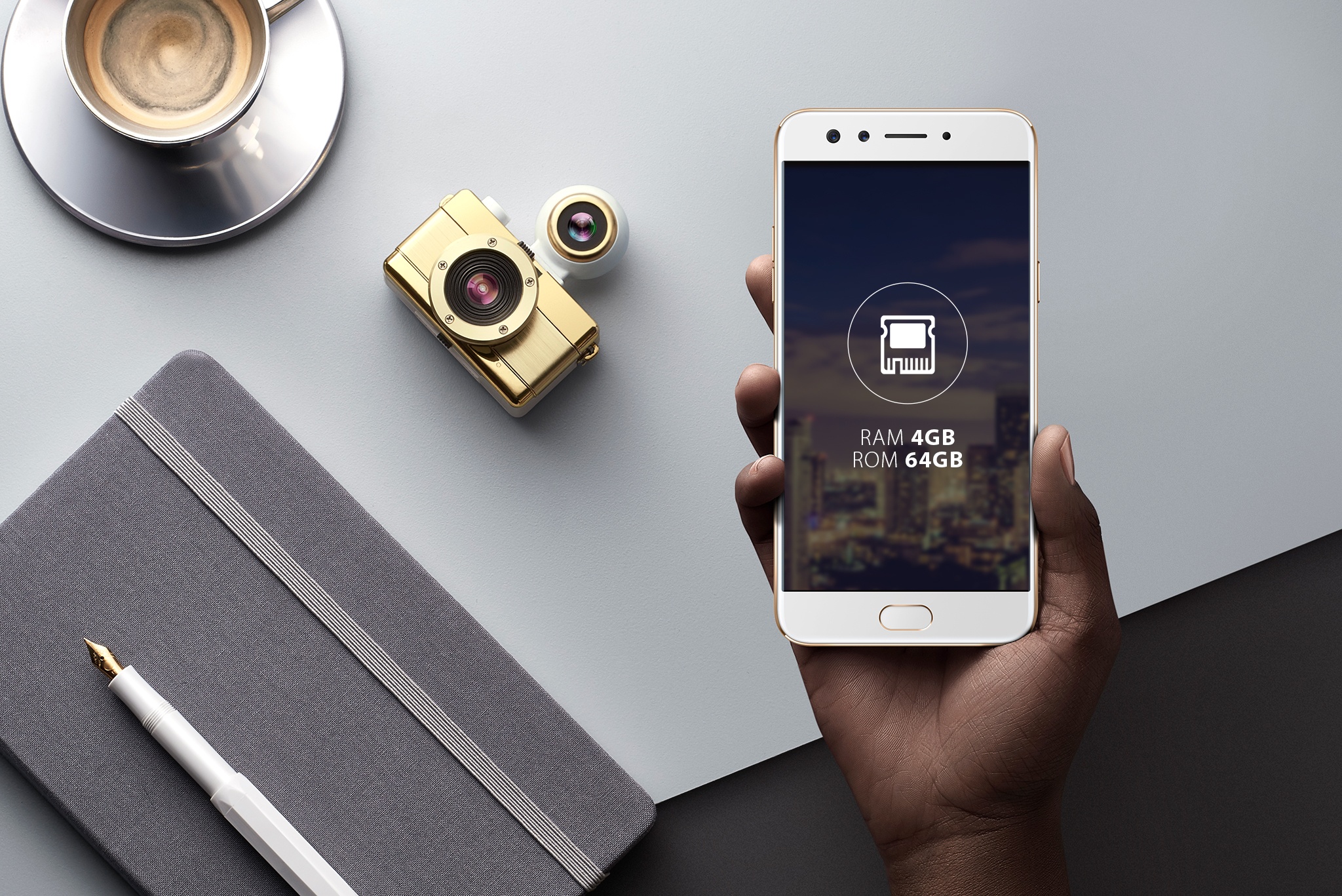 Co hoi mua Oppo F3 voi gia 6,49 trieu dong hinh anh