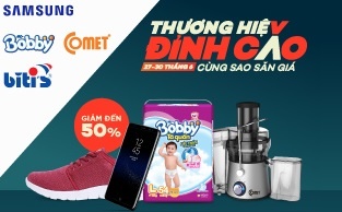 Loat san pham giam gia manh trong ngay hoi Thuong hieu dinh cao Lazada hinh anh