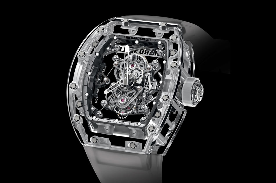 RM 56 Sapphire cua Richard Mille xuat hien tren san dau gia danh tieng hinh anh