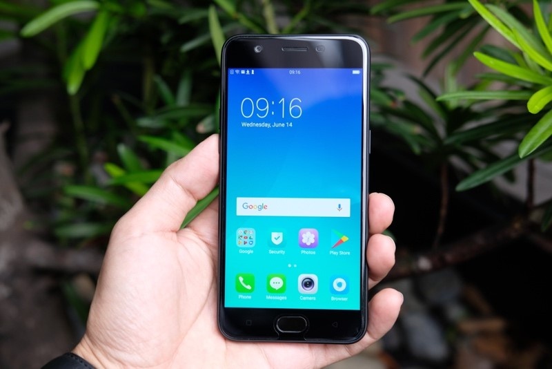 review Oppo F3 Lite anh 3