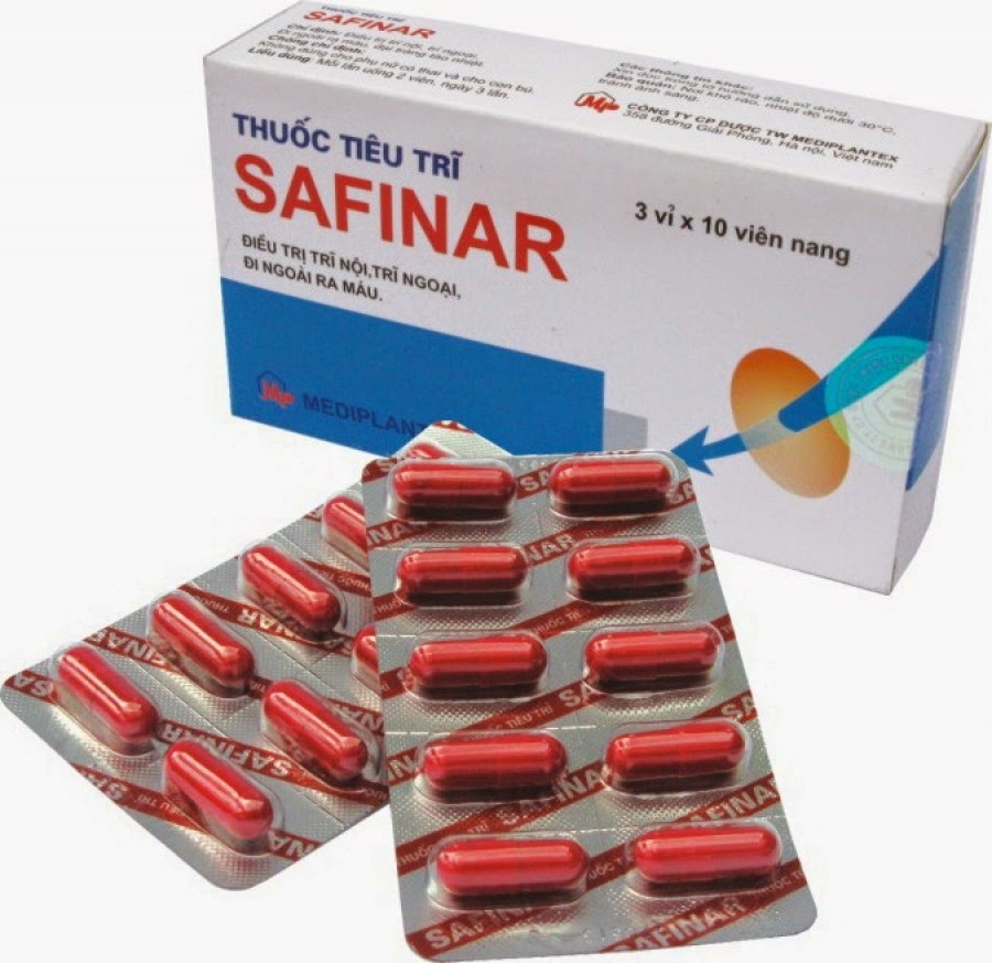 Thuốc tiêu trĩ Safinar  ảnh 3 Thuoc tieu tri Safinar anh 3