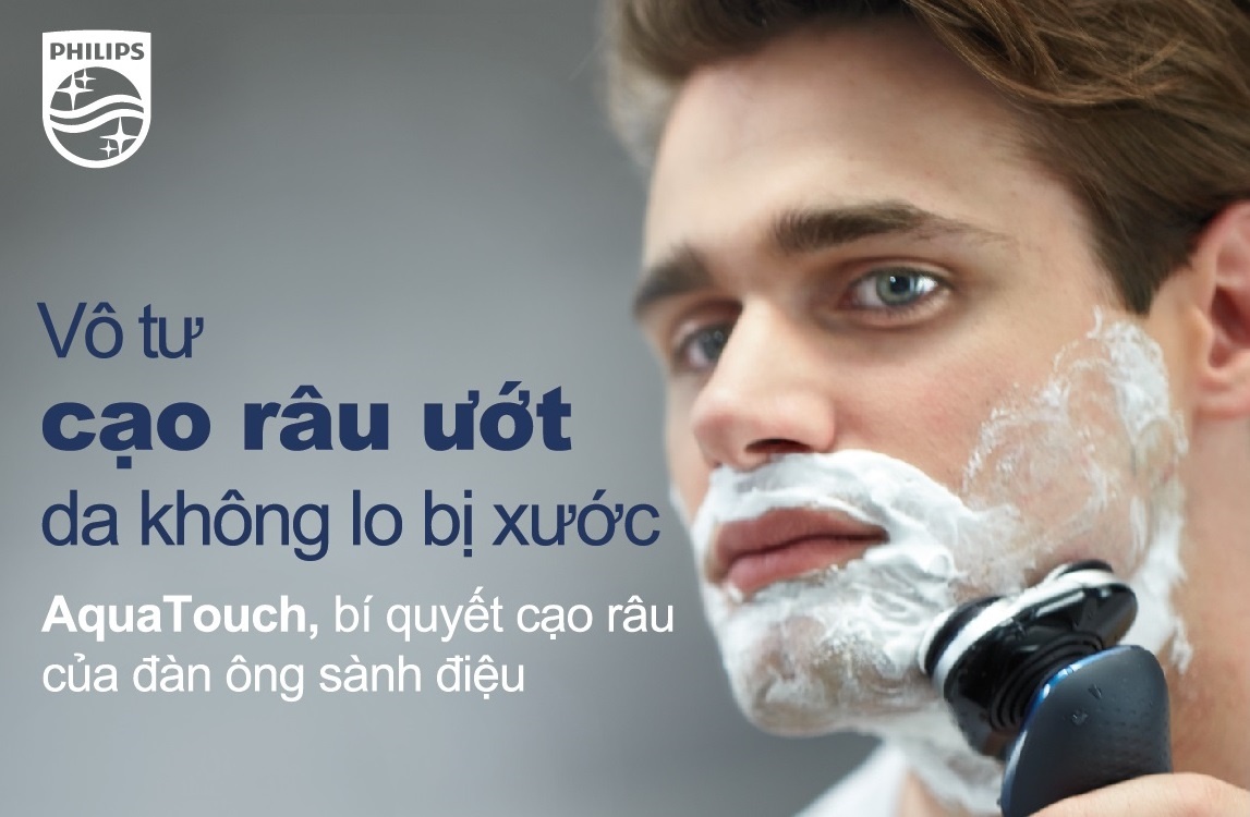 Philips ra mat san pham may cao rau AquaTouch hinh anh