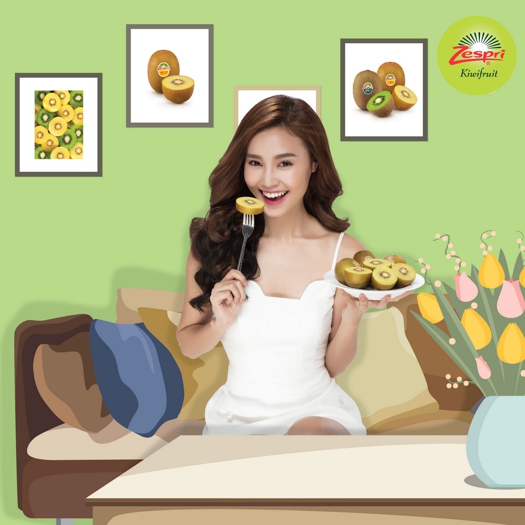 Kiwi Zespri SunGold anh 1