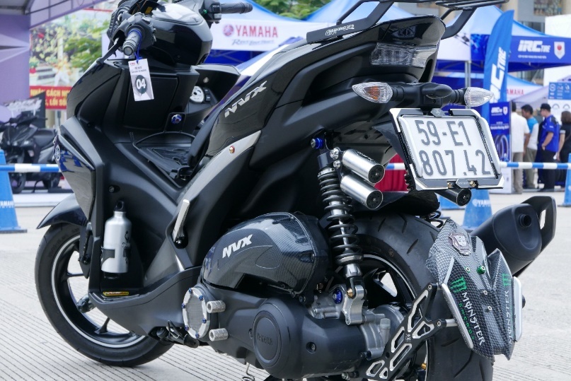 dàn xe NVX độ và đội phượt Exciter ra quân ảnh 1 dan xe NVX do va doi phuot Exciter ra quan anh 1