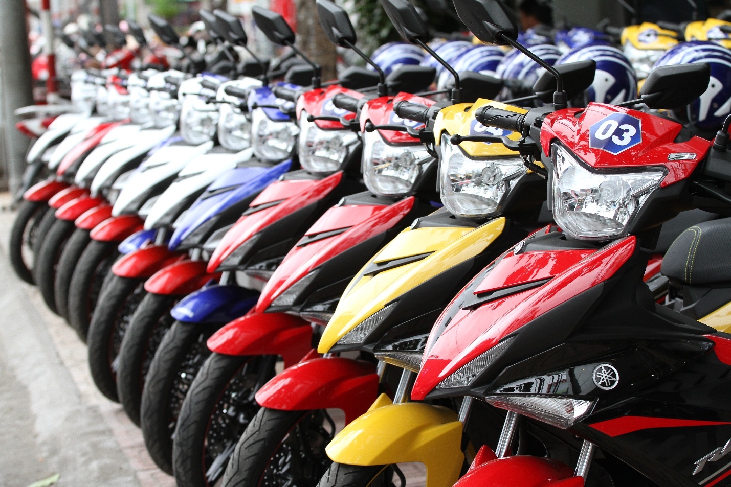 dàn xe NVX độ và đội phượt Exciter ra quân ảnh 3 dan xe NVX do va doi phuot Exciter ra quan anh 3