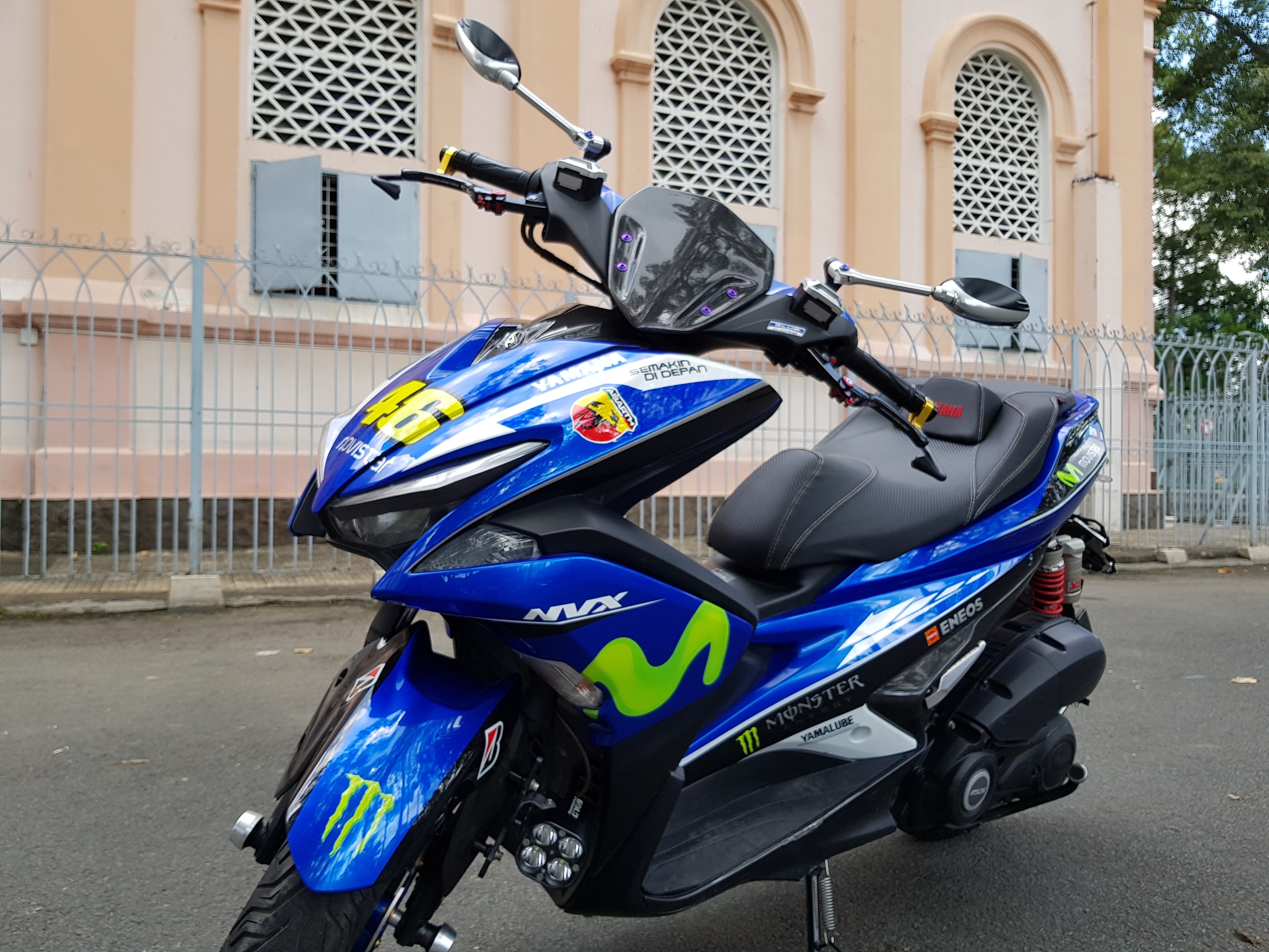 Loat Yamaha NVX do hut mat cua dan choi Sai thanh hinh anh