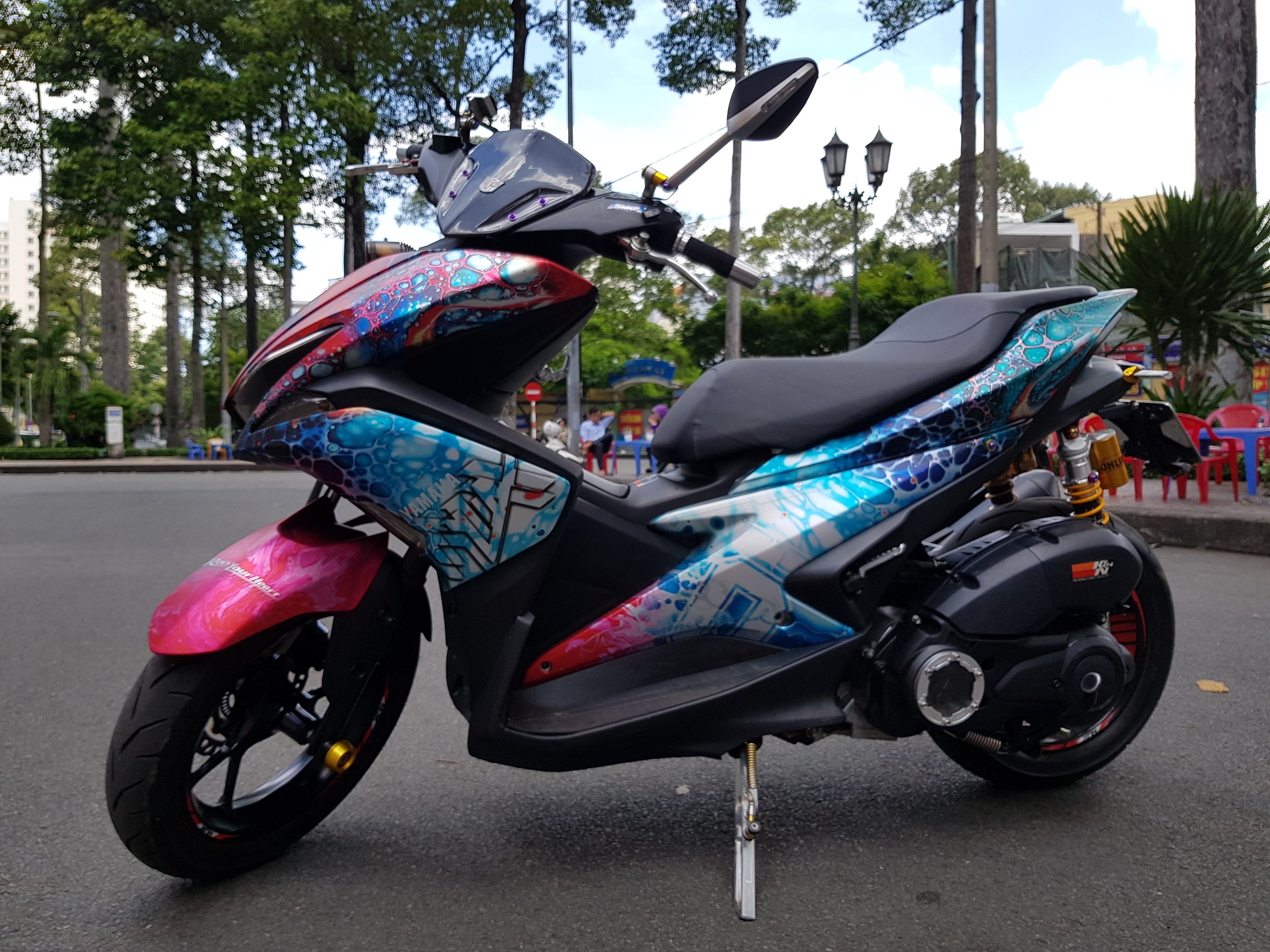 loat Yamaha NVX do hut mat cua dan choi Sai thanh anh 6