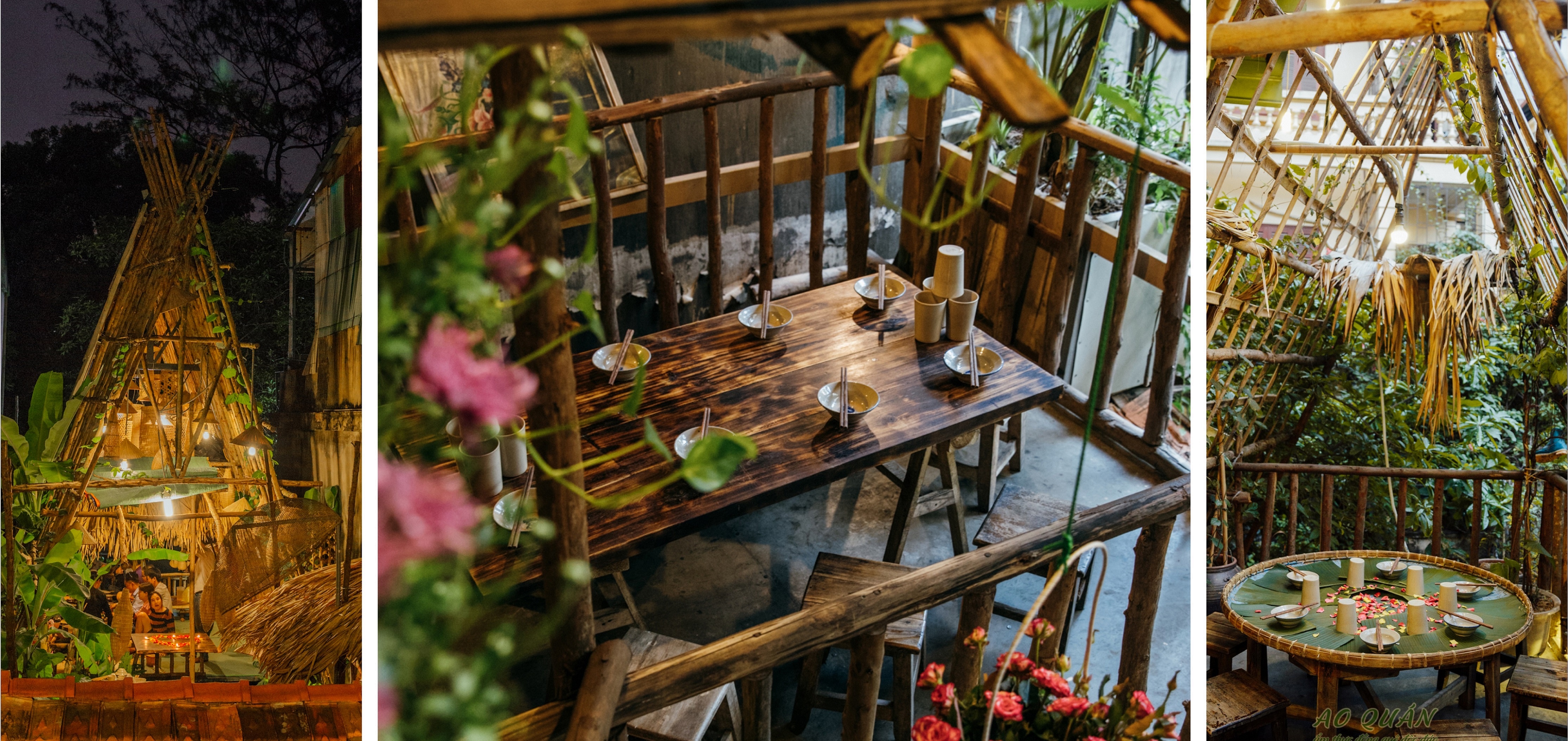 quan an dep nhu buc hoa dong que tai Ha Noi anh 3