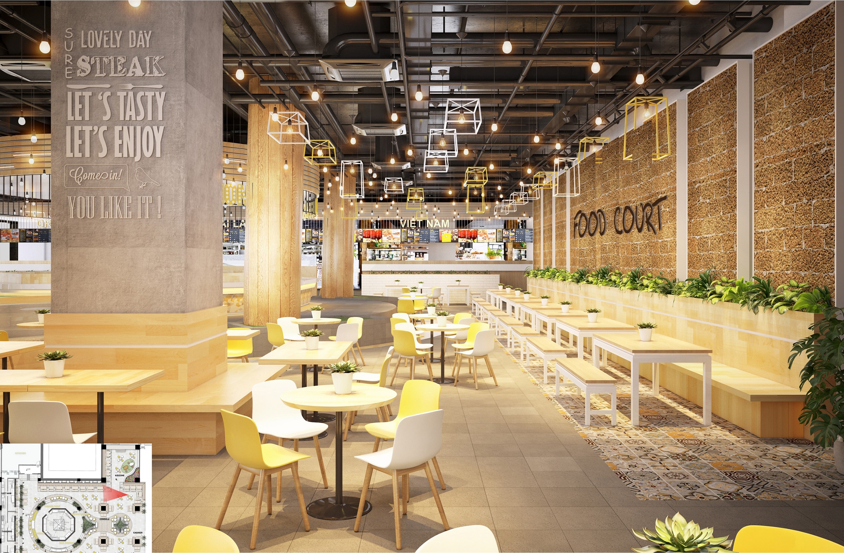 khu an uong hien dai tai Vincom Times City Ha Noi anh 6