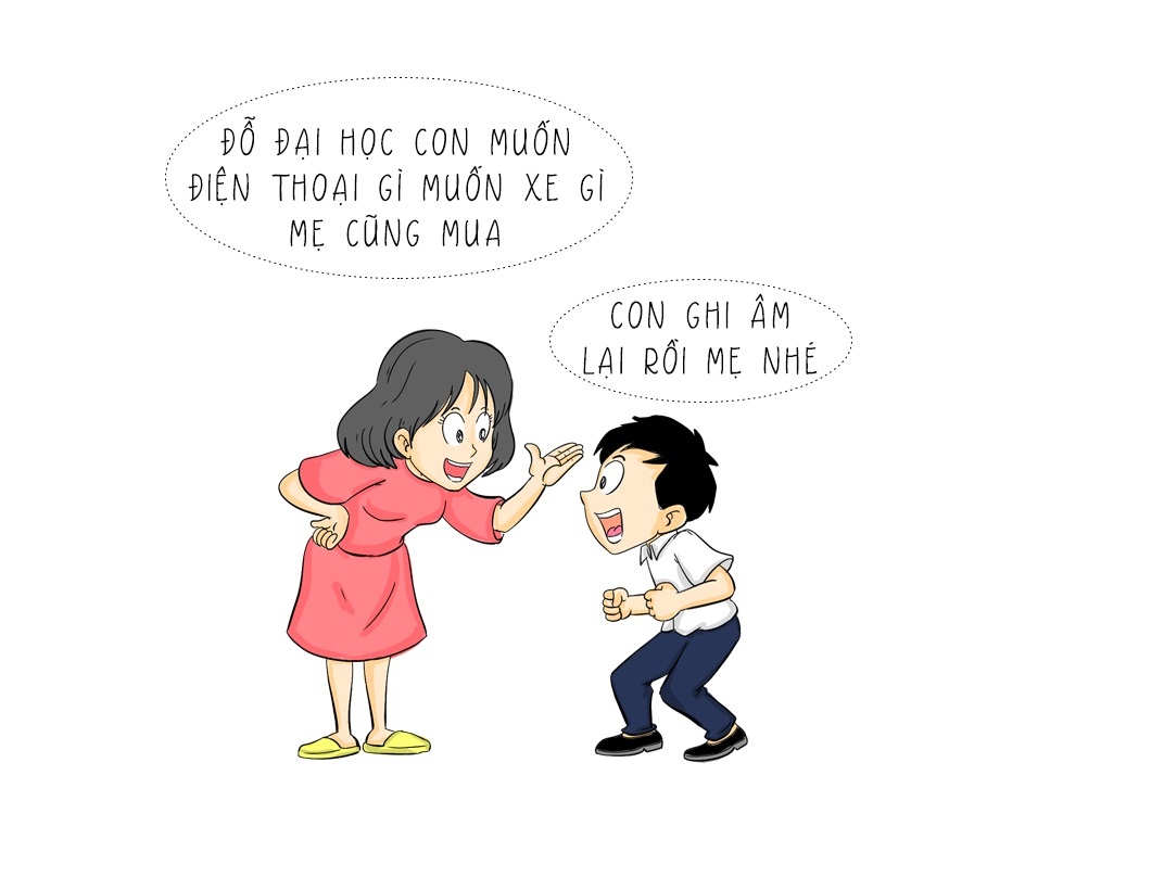 Nhung cau noi bat hu cua bo me ve chuyen hoc cua con hinh anh