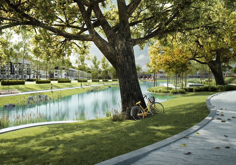 Khu do thi thong minh theo tieu chuan quoc te o quan 9, TP.HCM hinh anh