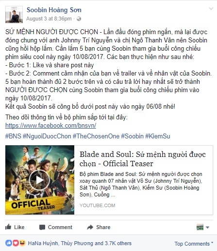 Blade and Soul: Sứ mệnh người được chọn ảnh 2 Blade and Soul: Su menh nguoi duoc chon anh 2