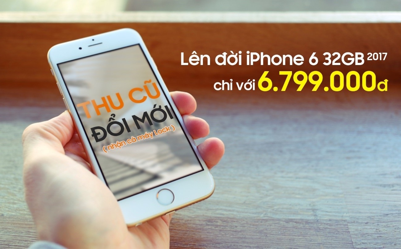 'Len doi' iPhone 6 ban 32 GB duoi 7 trieu dong tai FPT Shop hinh anh