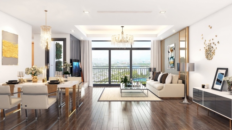 Vinhomes Green Bay - The Residence: Can ho xanh cho cac gia dinh tre hinh anh
