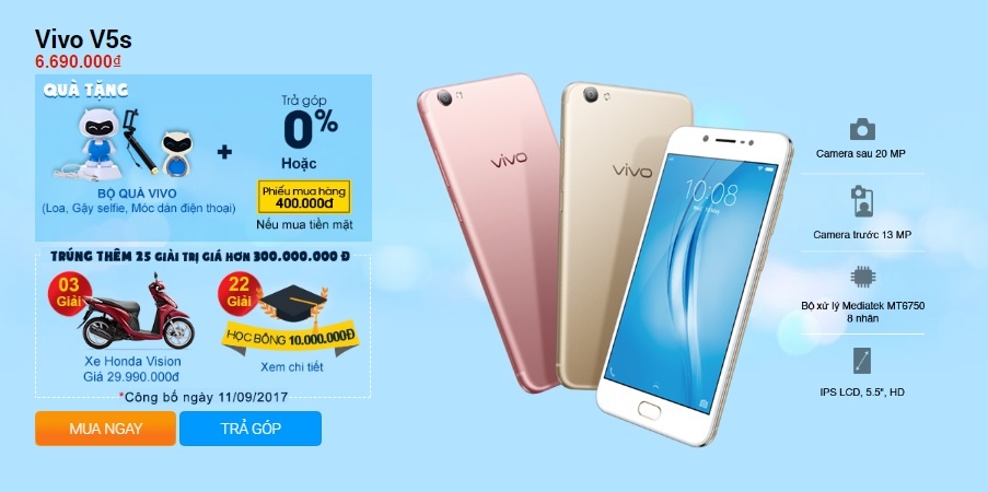 Sam Vivo trung qua tang tai The Gioi Di Dong mua tuu truong hinh anh