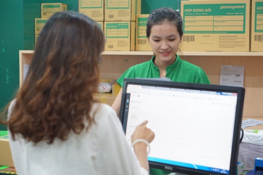 Dich vu giao hang - 'xuong song' doanh nghiep thuong mai dien tu hinh anh