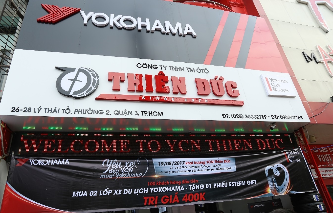 Yokohama khai truong cua hang dat chuan Nhat Ban tai TP.HCM hinh anh