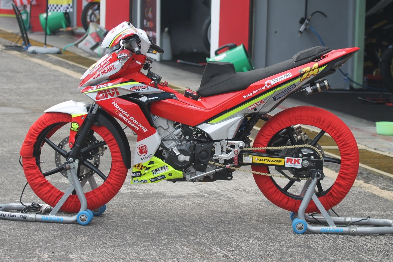 Do Honda Winner de tham gia giai dua chau A ARRC 2017 hinh anh