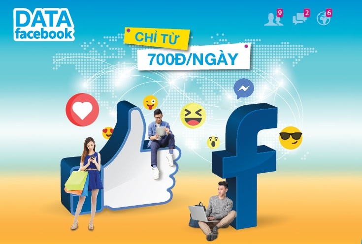 Truy cap Facebook khong gioi han cung VinaPhone hinh anh