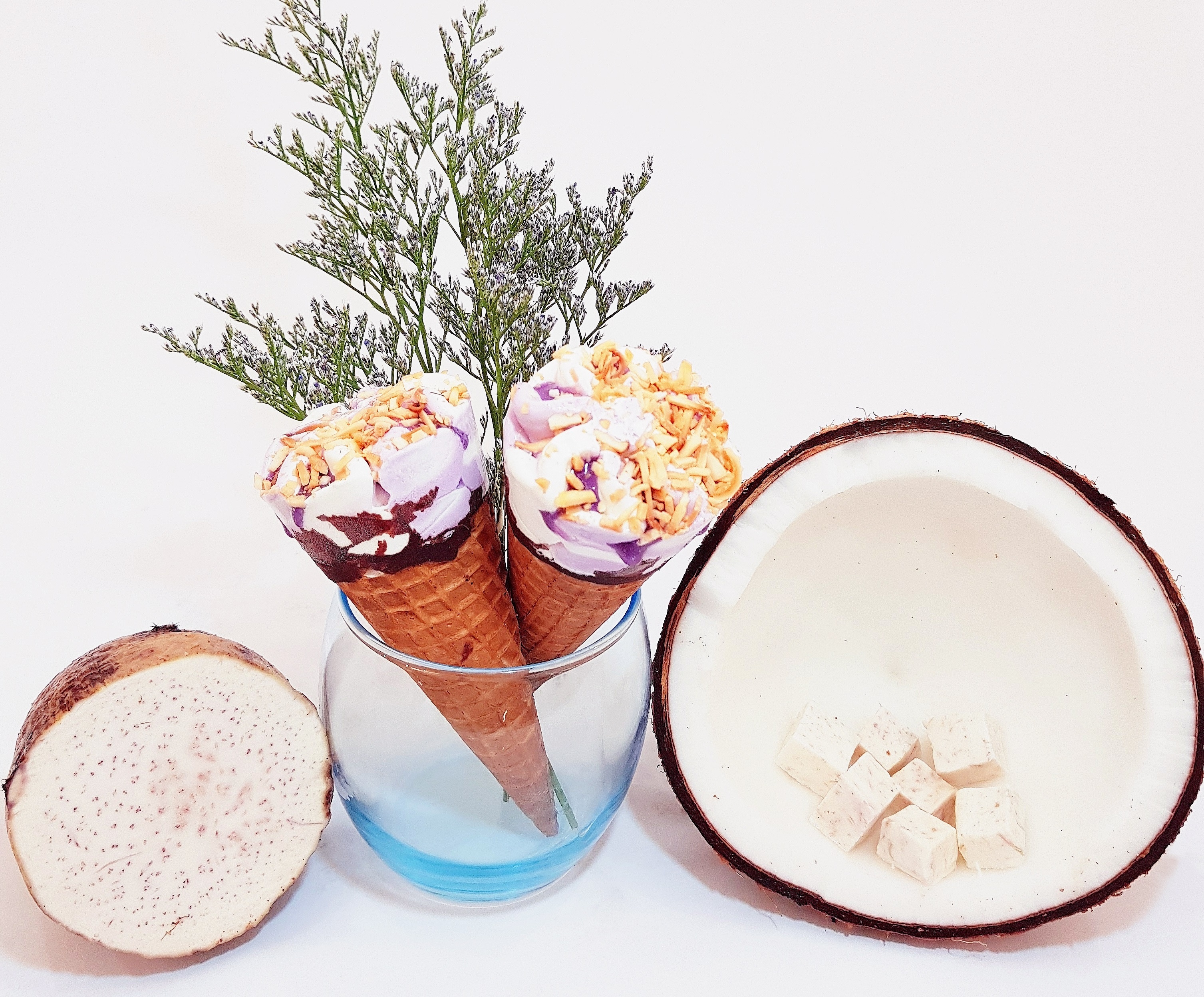 3 mon trang mieng ngon ket hop khoai mon voi dua hinh anh