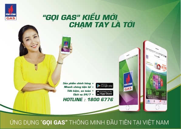 ung dung Goi gas anh 1