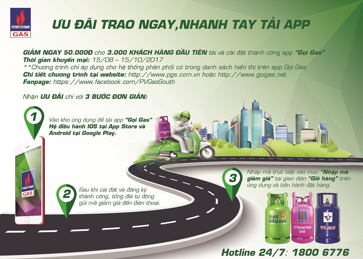 ung dung Goi gas anh 2