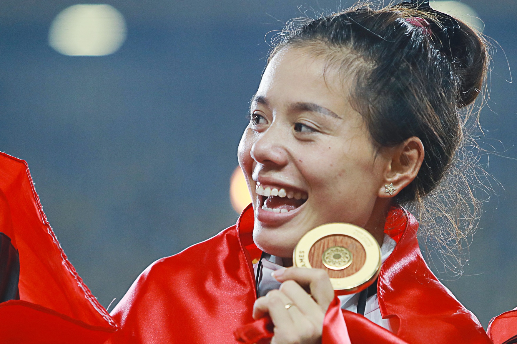 Khoanh khac dep cua nhung co gai vang Viet Nam tai SEA Games 2017 hinh anh