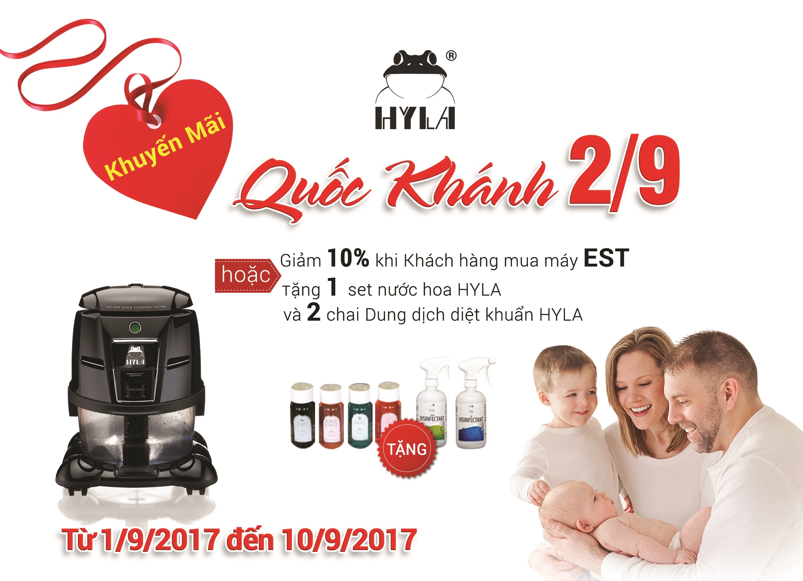 Le 2/9, HYLA tang goi loc khong khi 80 USD va phan qua 10 trieu dong hinh anh