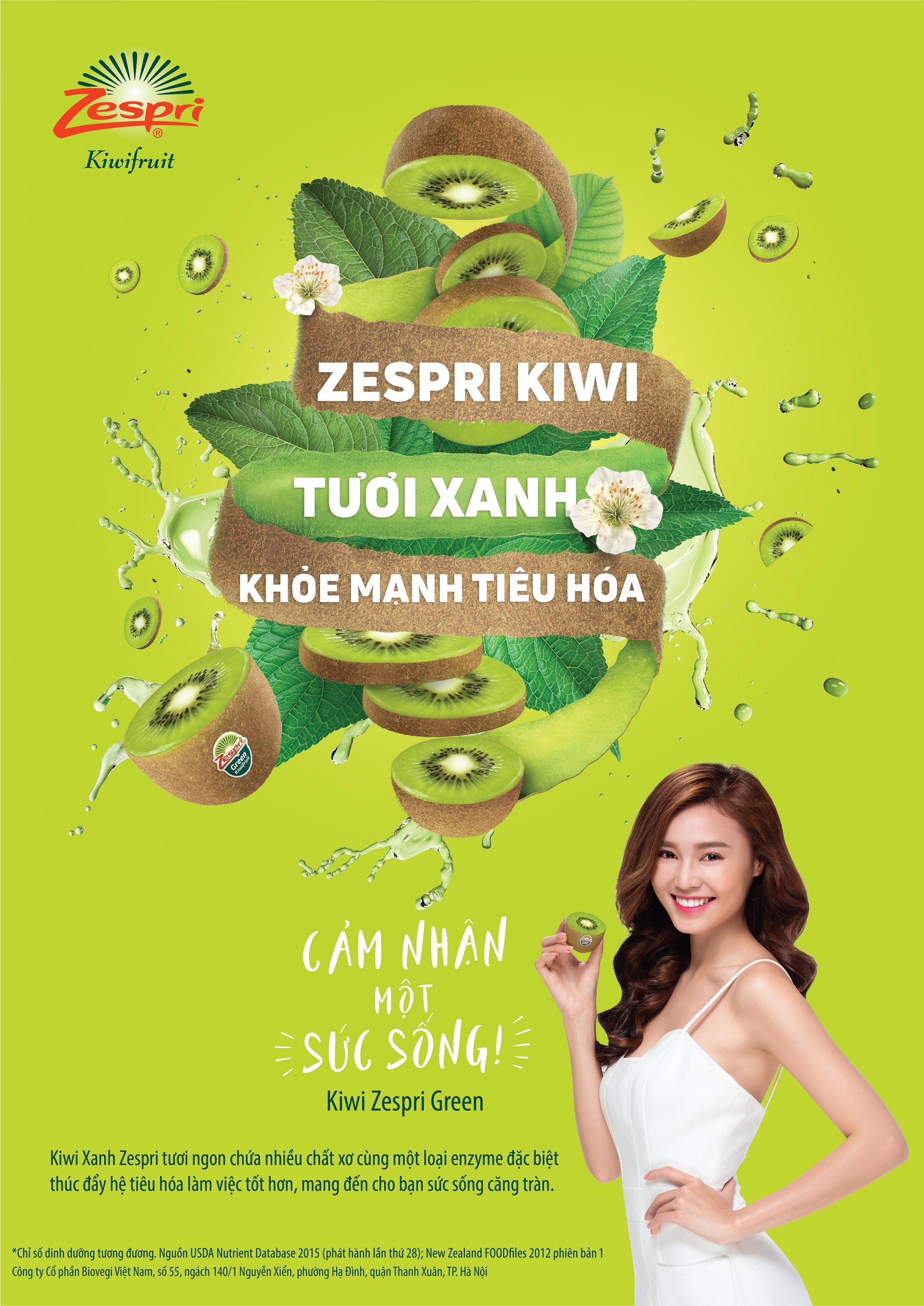 kiwi Zespri Green anh 3