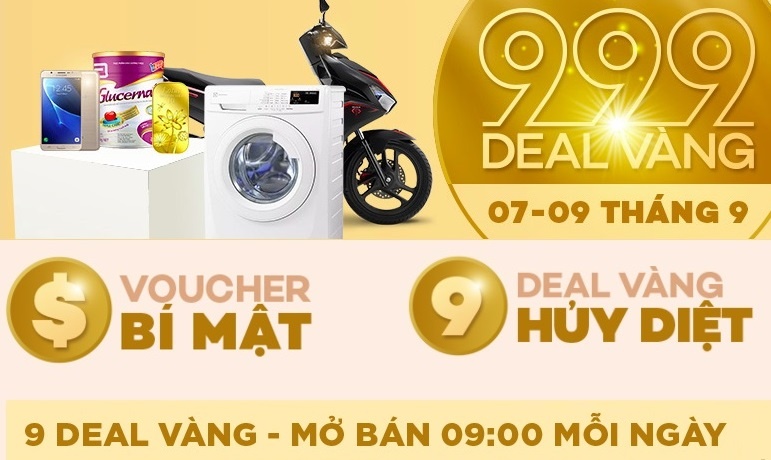 999 san pham cao cap gia uu dai den 50% tai Lazada hinh anh