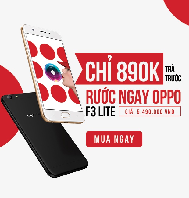 mua trả góp Oppo F3 Lite ảnh 4 mua tra gop Oppo F3 Lite anh 4