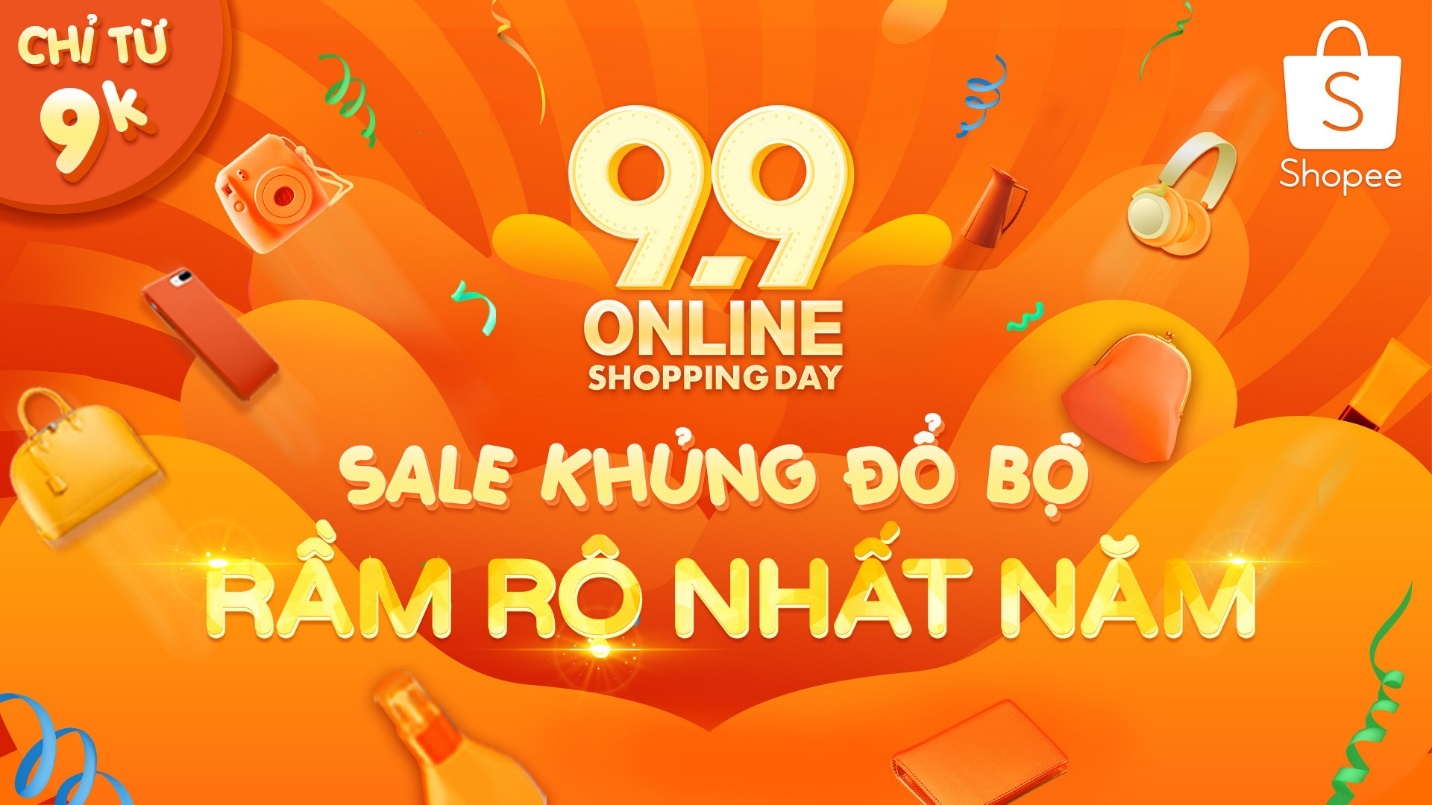 Co hoi mua hang gia tu 9.000 dong voi '9.9 Online Shopping Day’ hinh anh