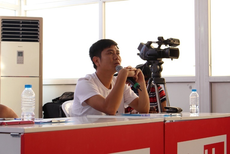 Hồ Hoài Anh ngồi ghế nóng BeU with Honda 2017 ảnh 1 Ho Hoai Anh ngoi ghe nong BeU with Honda 2017 anh 1