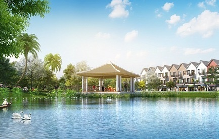 Nha pho 75 m2 co san vuon, gia tu 3,4 ty dong hinh anh